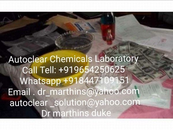 SSD CHEMICALS SOLUTION AUTOMATIC FOR BLACK DOLLARS /CALL +919654250625